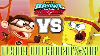 Chum Chum vs Classic SpongeBob SquarePants III  Super Brawl Showdown v030b Full Match Gameplay [upl. by Maxima]