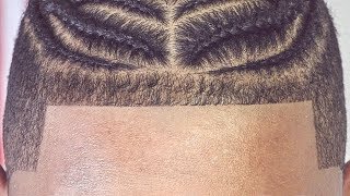 FULL LENGTH TUTORIAL BRAIDED UNDERCUT W SIDEBURNS HD [upl. by Aneeroc]