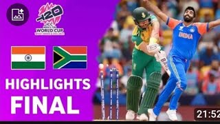 India vs South Africa Highlights  ICC T20 World Cup 2024 Final  Ind vs Sa Highlights  Ind vs Sa [upl. by Merta]