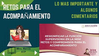 Reto de acompañamiento del supervisor Orientaciones para supervisores y directores [upl. by Laddie548]