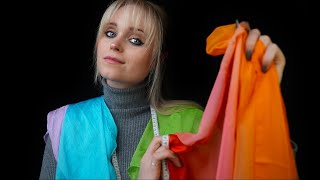 ASMR  MEASURING you and personal COLOUR ANALYSIS [upl. by Nigam]