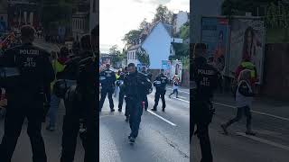 DEMO Aschaffenburg 14092024 mit Trommeln RHEINMAIN sagt NEIN [upl. by Gunner]