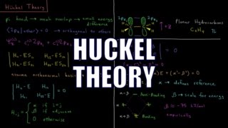 Quantum Chemistry 116  Huckel Theory [upl. by Leverick445]