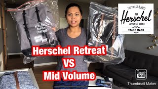 Herschel Retreat VS Mid Volume Size [upl. by Burch]