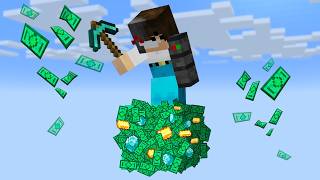 Minecraft But Its On 1 Money Block [upl. by Genna]