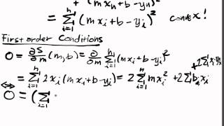 Unconstrained Optimization Lecture Part 6 Least Squares [upl. by Baerl]