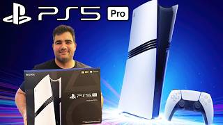 PLAYSTATION 5 PRO  O Meu Chegou e eu Testei UM MONTE DE COISAS 👀 [upl. by Aser]