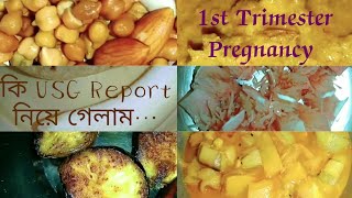 5 🥰 ।।1st Trimester Pregnancy।।ডাক্তার কি বললো প্রথম USG Report দেখে।।Bengali Vlog Videos [upl. by Mcgaw966]