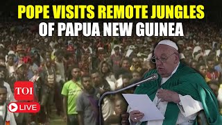 Pope Francis LIVE I Pope Speech For Catholics In Remote Areas Of Papua New Guinea I Vanimo [upl. by Geldens]