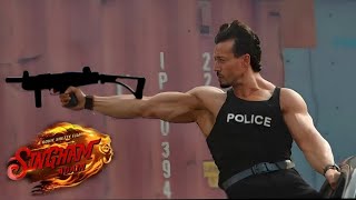 Tiger Shroff superb entry in Singham again movie powerful action trailer explained tigershroff [upl. by Ynner]