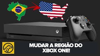 DICAS MUDAR A REGIÃƒO DO XBOX ONE E ACESSAR TODOS OS JOGOS DISPONÃVEIS [upl. by Nakeber]