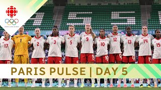 Womens soccer team play to qualify Kharun looks to make a splash  Paris Pulse  Day 5 paris2024 [upl. by Irahcaz]