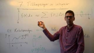 20 Tillämpningar av integraler [upl. by Eniamrehc]