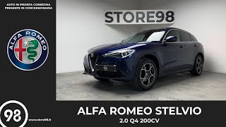 ALFA ROMEO STELVIO 20 Q4 200CV [upl. by Icyaj]