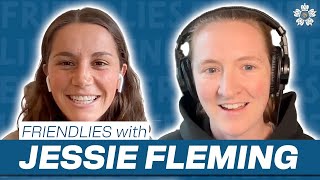 JESSIE FLEMING on playing for Emma Hayes winning gold w Canada and moving to Thorns I Friendlies [upl. by Filide]