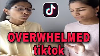 overwhelmed tiktok indian girl acapella kiran  nivi [upl. by Yemaj]