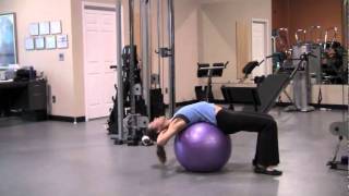 Stability Ball Crunch [upl. by Born807]