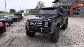 MercedesBenz G63 AMG 6x6 Start Up In Depth Review Interior Exterior [upl. by Bamberger]