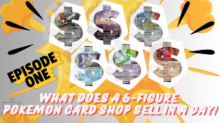 What does a 6Figure Pokemon Card eBay Store sell in a Day Episode 1 [upl. by Menedez]