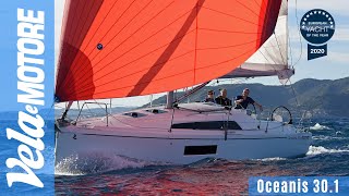 Test Oceanis 301 che ha vinto lEuropean Yacht of the Year nella categoria Family Cruiser [upl. by Yelram]