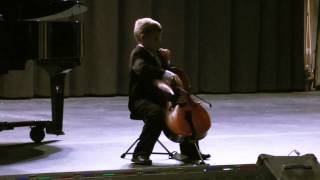 Christopher Tate cello  Breval Sonata in C Major  Rondo Grazioso June 2012 [upl. by Ittak]