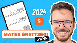 MATEK érettségi SHOW 2024 évad 5 epizód 💪 [upl. by Aneele]