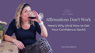 Affirmations Are Failing You – Here’s the REAL Secret to Rebuilding Confidence [upl. by Porett]