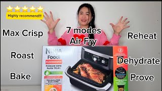 Ninja Foodi FLEXDRAWER “ Unboxing Review and Demo ⭐️⭐️⭐️⭐️⭐️ foryou ninjafoodi airfyer [upl. by Ameen]