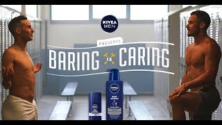 NIVEA MEN BaringisCaring  Danny Amendola amp Adam Rippon talk body shaving [upl. by Hamid]