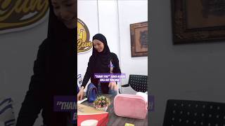 quotTHANK YOUquot IZARA AISHAH BAGI AIR PERCUMA [upl. by Aicelef]