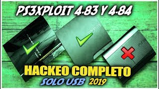 PS3Xploit 484  instala CFW desde OFW solo USB  Flash writerDump Solo modelos compatibles  2019 [upl. by Kinsman]