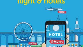 Best Flight amp Hotel Deals with Traveloka App [upl. by Dante]