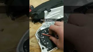 How a Tachometer Sounds in a Honda Civic  ViralHog [upl. by Ximenes]