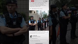 Dr Trey talks Joshua Wong and Benny Tai HK47 humanrights Pandems [upl. by Idihc]