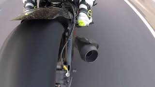 GSXR 750 Quickshifter Flames [upl. by Nnav]