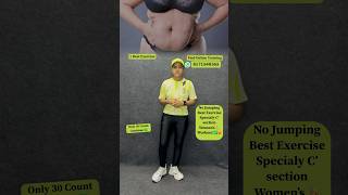 C’ section Best Exercise ✅🥵fatlossweightlossabsworkoutexercise fullbodyfatloss motivation fat [upl. by Aneet]