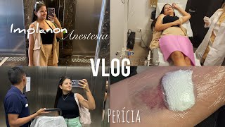 VLOG  Implantação do implanon e como ficou  perícia da Lorena [upl. by Alue]