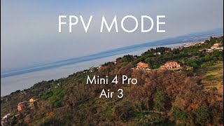 DJI Mini 4 Pro and Air 3 FPV Mode Without Goggles [upl. by Lohman]