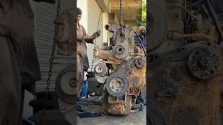 Diesel engine repairing and restoration with limited tools dieselengine repairing shorts [upl. by Yanel860]