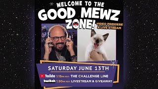 GOOD MEWS ONLY  Live from the Cat Cave with Jackson Galaxy 613 [upl. by Alliw]