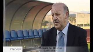 Spanish national team manager Vicente del Bosque [upl. by Joline]