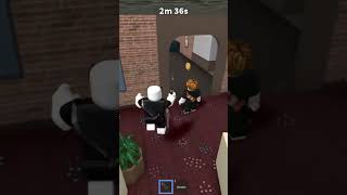 MM2 with Hackers roblox funny mm2 shorts [upl. by Syla]