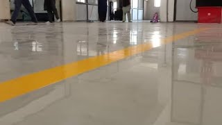 Epoxy Flooring top coat complete [upl. by Esoj368]