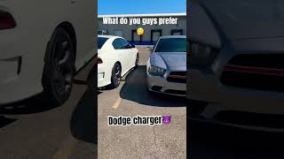 Charger vs Challenger “dodge” trending dodge trendingshorts [upl. by Phipps]