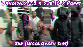 NPK Bangisa x J3 x Sub 10 x Poppy  Sky WoodGreen Diss  Audio [upl. by Tager]