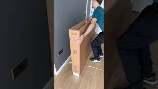 SONY BRAVIA 65” TV UNBOXING￼ sony bravia sonytv sonypictures 65inch bracket sonygmaster [upl. by Laeynad223]