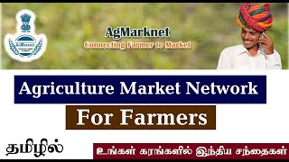 Agmarknet  National Agricultural Marketing Information and Details in Tamil  Karpom Karpipom Tamil [upl. by Wie]