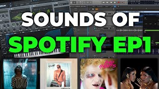 Sounds of Spotify EP1  Kid Laroi Fisher Ed Sheeran Lizzo FREE SERUM PRESETS [upl. by Eniamat]