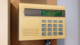 DMP XR500 EntryExit Delay Demonstration with Alarm Activation [upl. by Sherj]