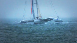 Round The Island 2024 CARNAGE at Hurst Castle  EXTREME WEATHER RTI Wight Gale force [upl. by Stevens416]